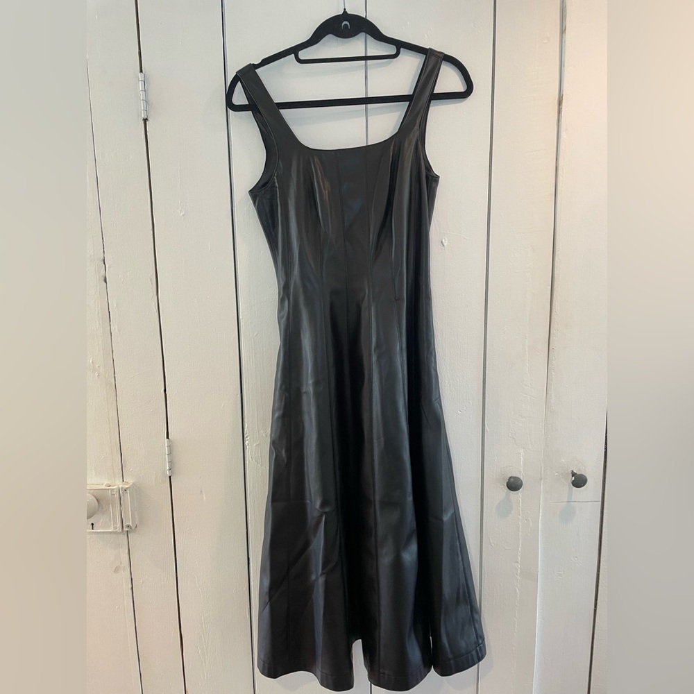7 For All Mankind Black Maxi Dress